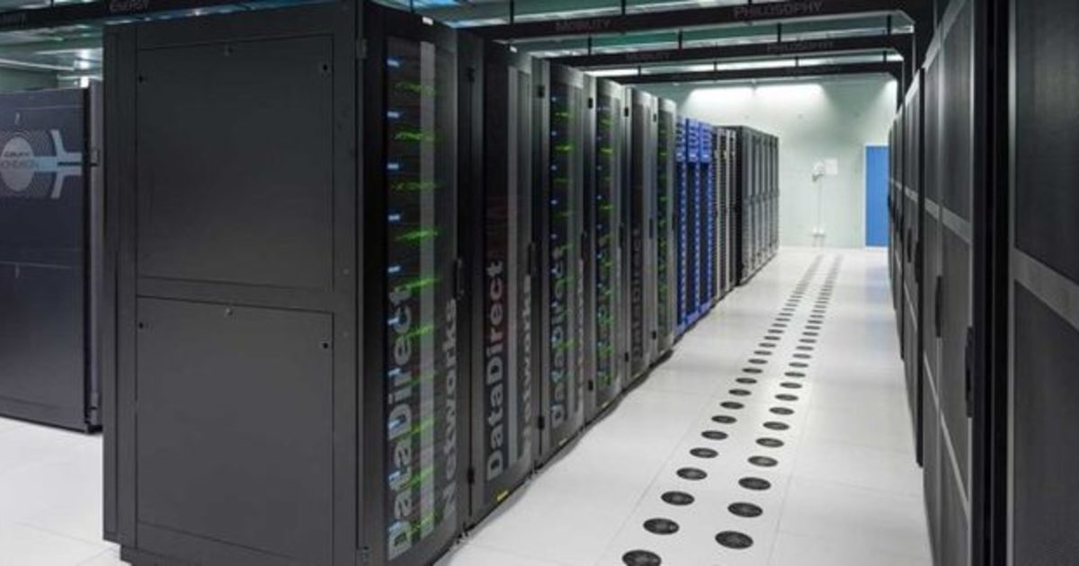 serveur dans un centre de données datacenter